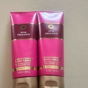 Bath and Body Works Pink Obsessed Body Cream Duo